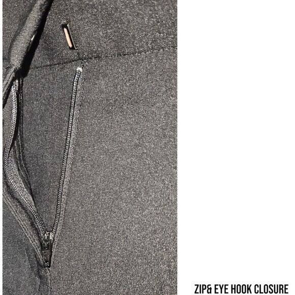 SOHO APPAREL LTD NEW YORK Plus size Women's Low Rise Black Cropped Slacks S: 16 - Picture 6 of 16